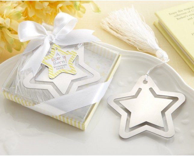 A Star is Born Bookmark Baby Shower Favor